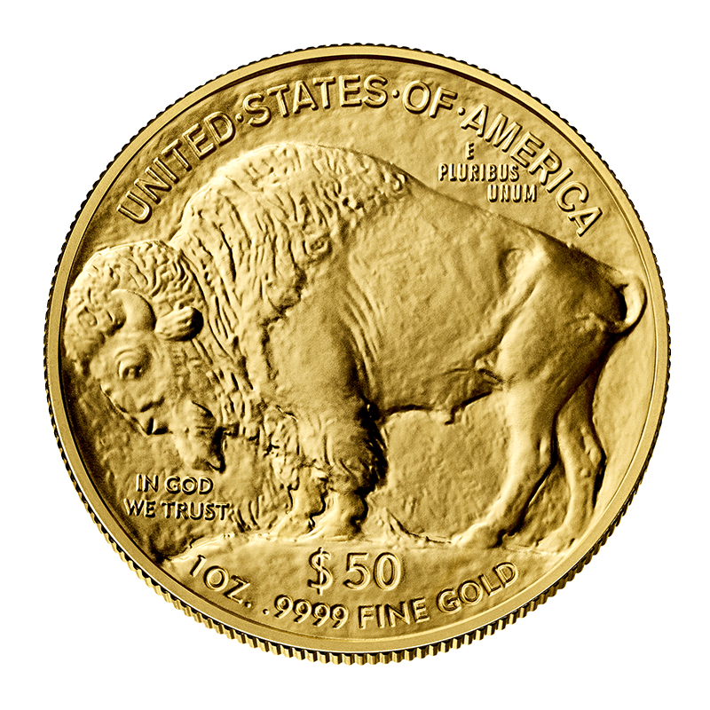 Image pour Pièce américaine Bison d’Amérique en or de 1 oz (2024) à partir de Métaux précieux TD